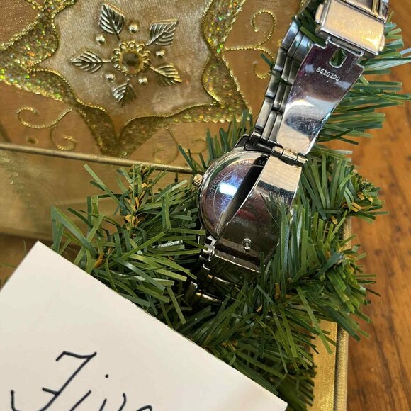 MICHAEL KORS TWO TONE WOMAN'S WATCH WITH RHINESTONES - Picture 2 of 3